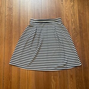 Le Lis Striped Circle Skirt
